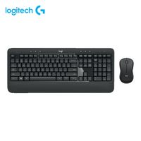 Combo Teclado Logitech Advanced + Mouse Mk540 Negro Wireless