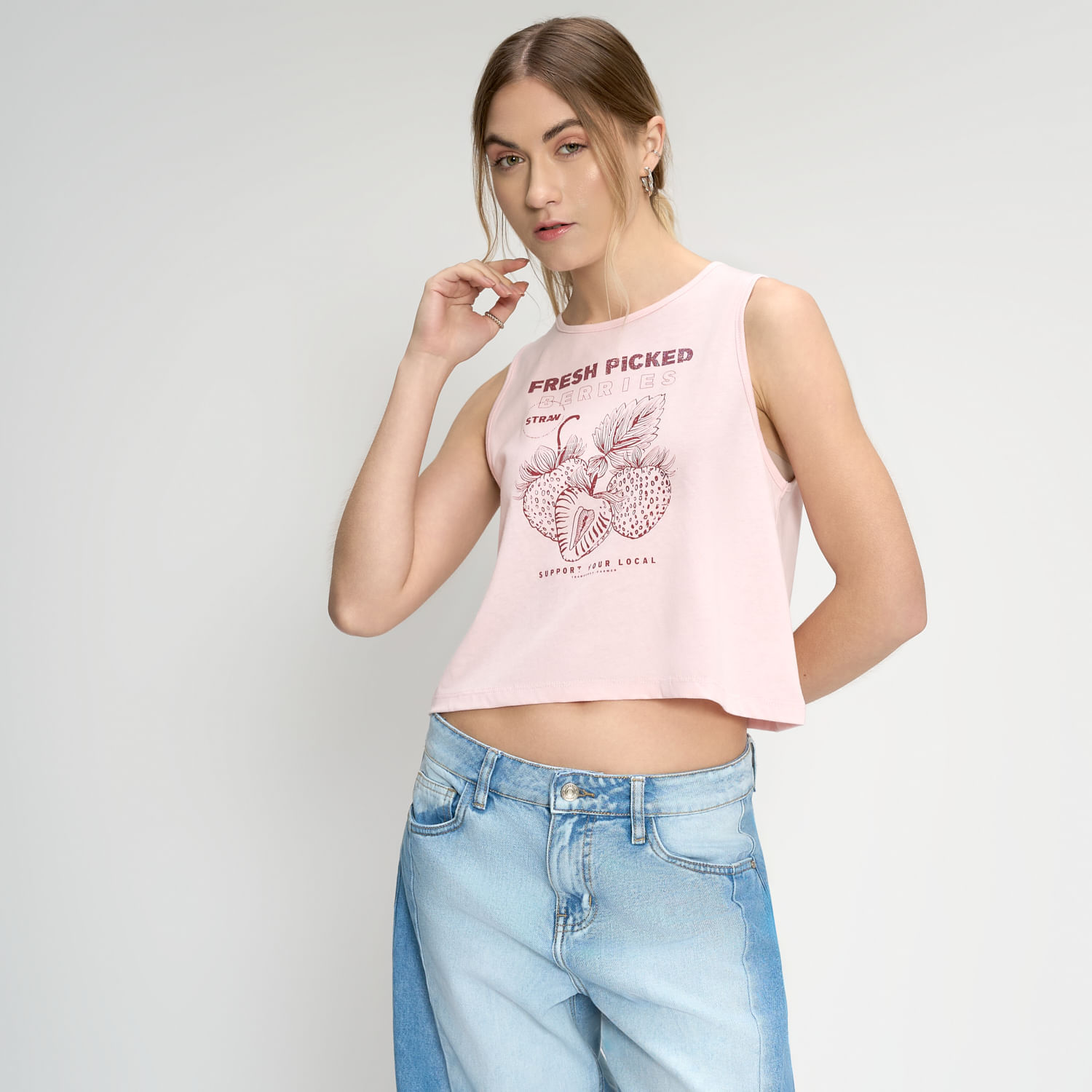 Polo Mujer Hypnotic Crop