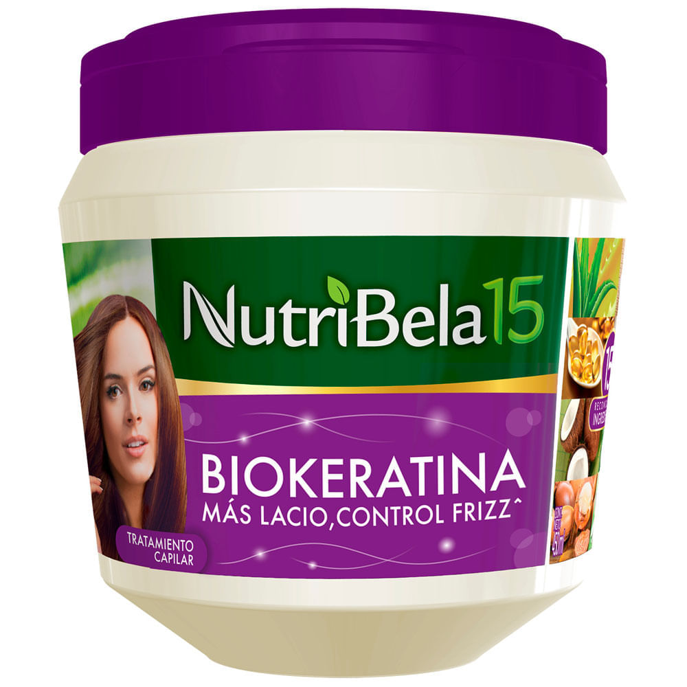 Crema de Tratamiento NUTRIBELA Biokeratina Frasco 450ml