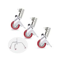 Pack de 3 ruedas Neewer para C-Stand
