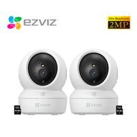 Ezviz Kit 2 Cámaras Seguridad H6C PRO 2MP Audio Doblevía Botón llamada 64GB