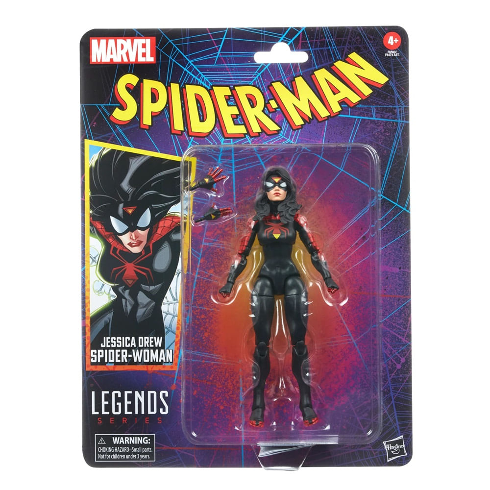 MARVEL LEGENDS RETRO SPIDER-WOMAN JESSICA DREW