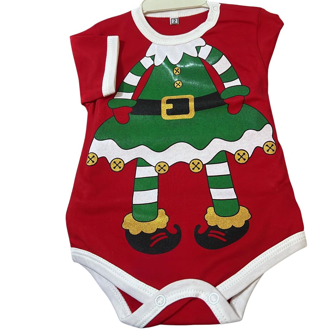 Body Navideño Bebé Feliz Navidad – Manga Corta - copy