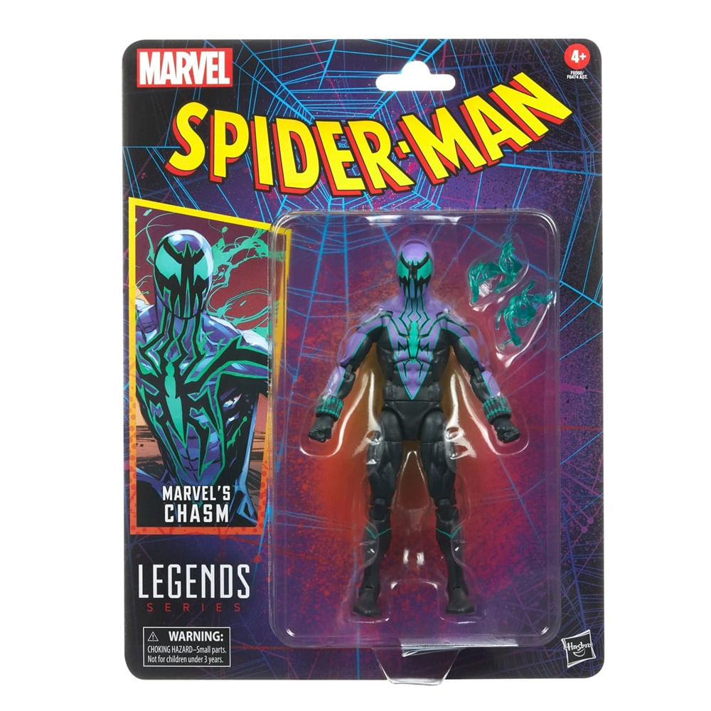 MARVEL LEGENDS RETRO SPIDER-MAN CHASM BEN REILLY