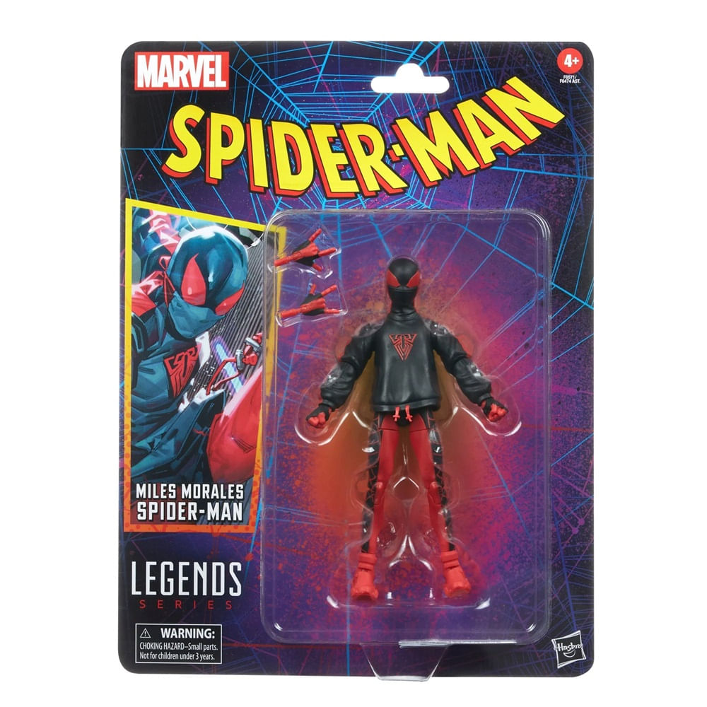 MARVEL LEGENDS RETRO SPIDER-MAN MILES MORALES