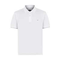 Polo Manga Corta Algodón Pima Para Hombre Mitchell Blanco Rockford