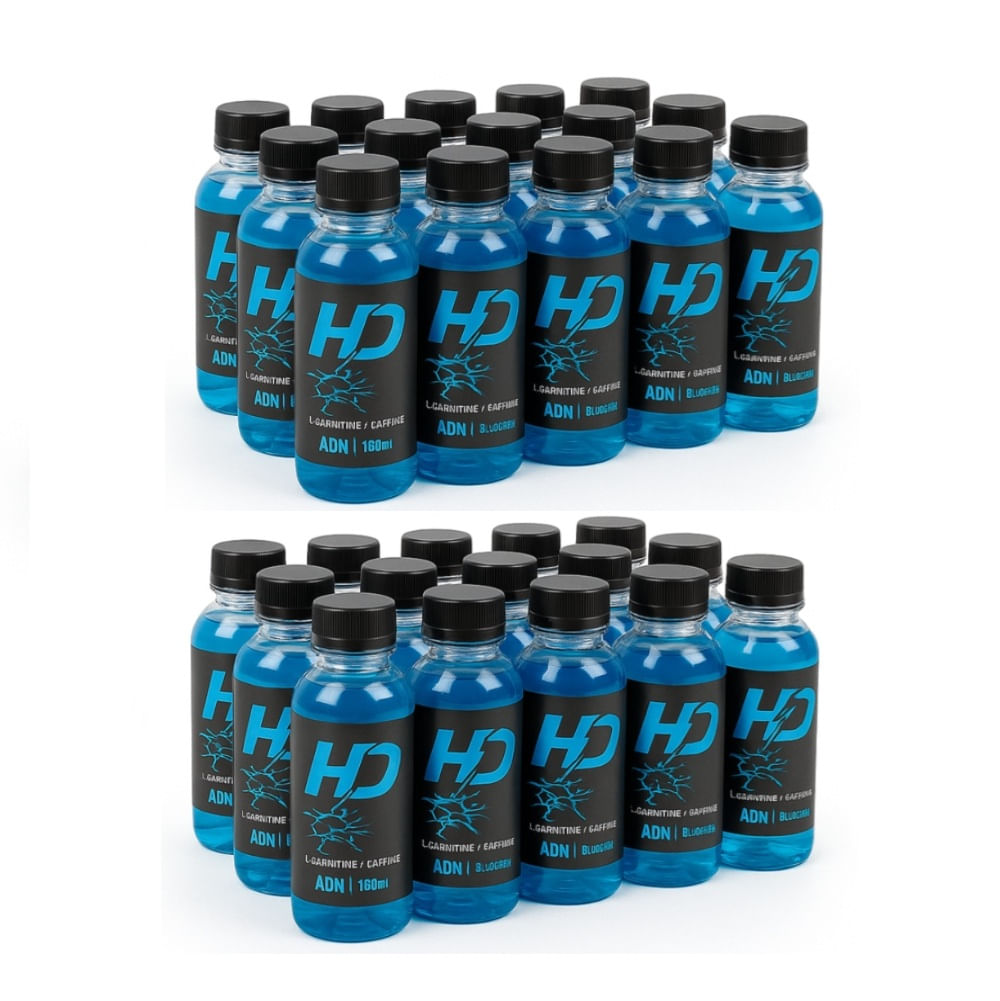 Quema grasa HD 2 Paquete De 15 Botellas 135ml L-Carnitina Blueberry