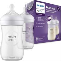Biberon Avent Anticólico y Antigoteo Natural 3.0 de 260 ml - Pack de 2 uni