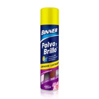 Limpiador Polvo Brillo Binner Flores 400ml