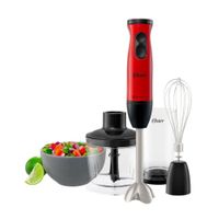 Batidora de Inmersión Oster con Accesorios Fpsthb460a-053 Rojo