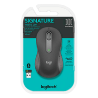 Mouse Logitech Inalámbrico M650 L Firma Izquierda para Usuarios Zurdos Negro