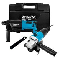 Rotomartillo 1"" 800W + Esmeril 4.5 540W MTK0005B Makita MT