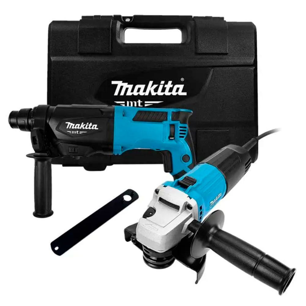 Rotomartillo 1"" 800W + Esmeril 4.5 540W MTK0005B Makita MT