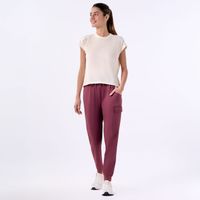Pantalon De Buzo Mujer Pocket Podium