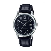 Reloj Casio Mtp-V002L-1B Hombre Negro Análogo Negro