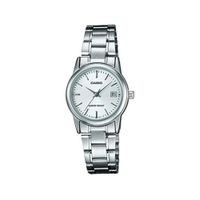 Reloj Casio Ltp-V002D-7A Mujer Análogo Plateado