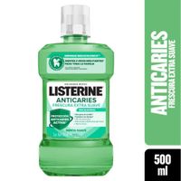 Enjuague Bucal Listerine Anticaries Zero Alcohol 500ml