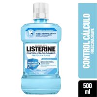 Enjuague Bucal Listerine Control Sarro Zero Alcohol 500ml