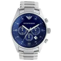 Reloj Emporio Armani Hombre AR5860 Plateado - Azul