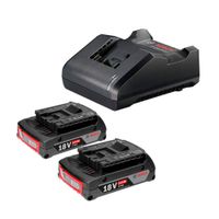 Kit Baterías Bosch GBA 18V 2.0 AH + Cargador GAL 18V-20