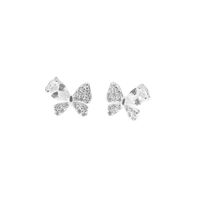 Aretes Mariposa Plata 925