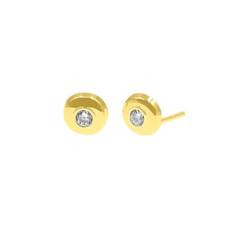 Aretes Bicel Oro 18K