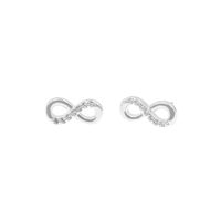 Aretes Infinito plata 925