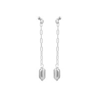 Aretes Colgantes Lentejas Plata 925