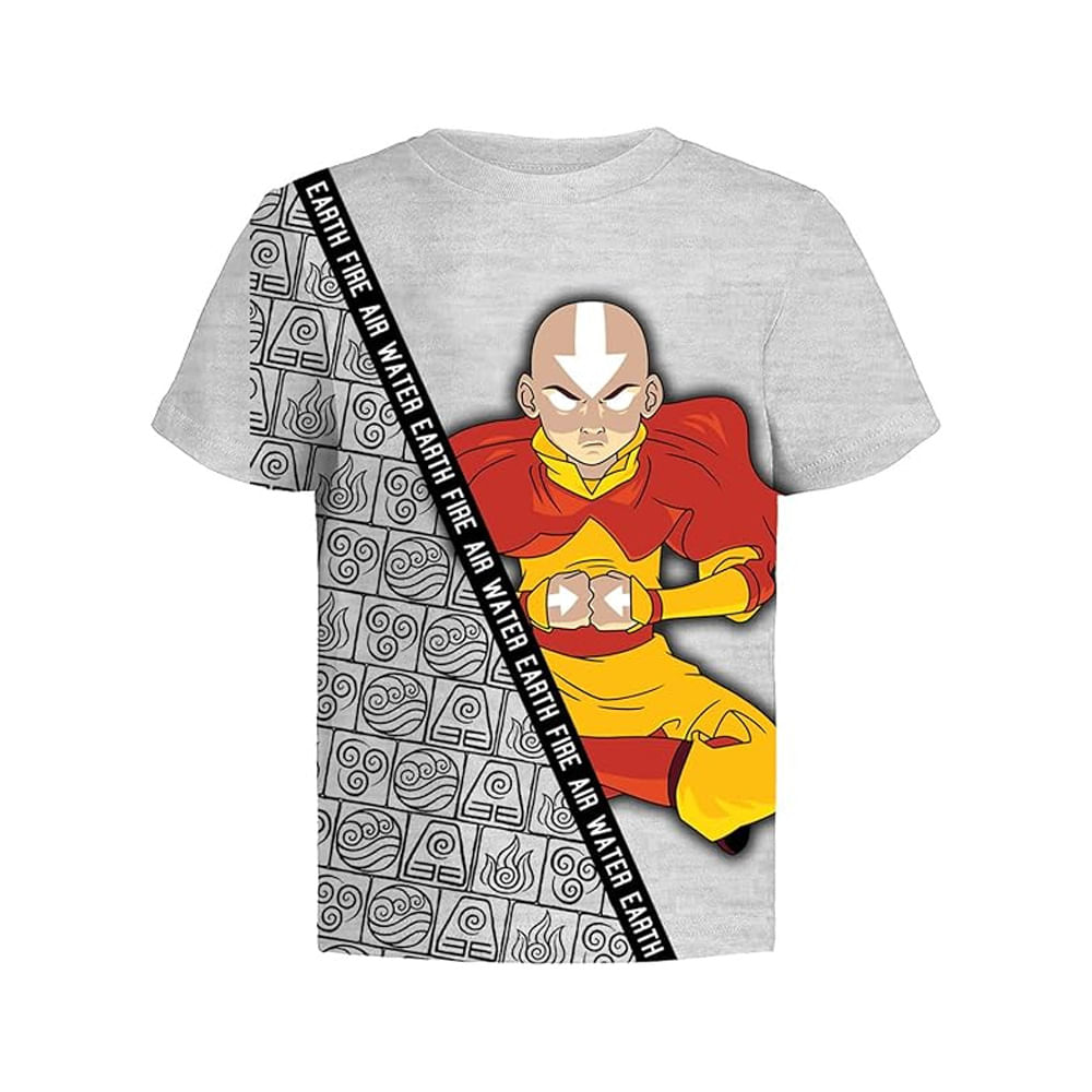 Avatar Polo Aang Maestro Aire Niños Talla 6 Nickelodeon