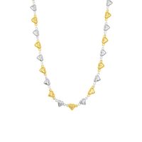 Collar Corazones Goldensilver