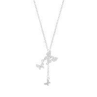 Collar Mariposas Plata 925