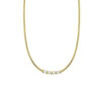 Collar Donas Corazón Goldensilver