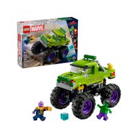 LEGO Marvel The Hulk Truck vs Thanos Monster Truck