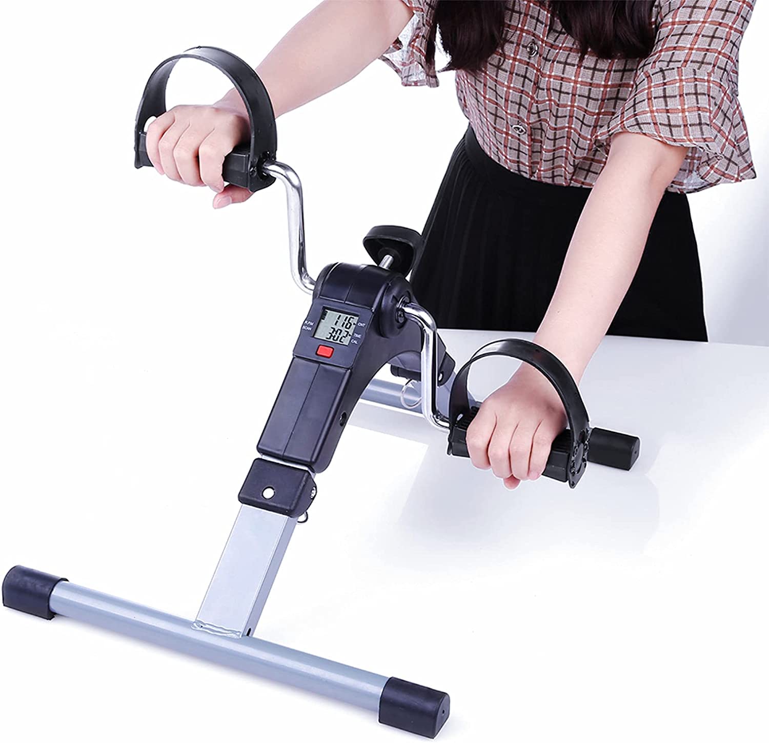 Pedalera Para Ejercicios Y Rehabilitación Mini Bici Brazos Piernas
