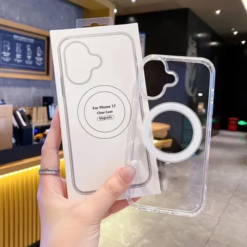 CASE MAGSAFE IPHONE 17 - TRANSPARENTE