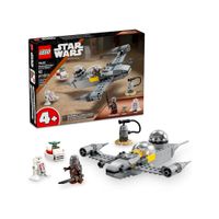 LEGO Star Wars Mando and Grogus N 1 Starfighter 75410
