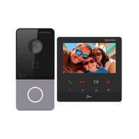 Kit Videoportero Hikvision DS-KIS606-P IP Pantalla 4,3 Pulgadas