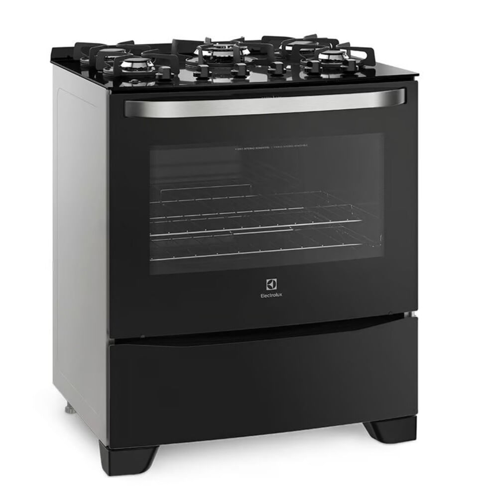 Cocina Electrolux 5 Hornillas 76GS - Capacidad de horno 96,5L - OFERTA!