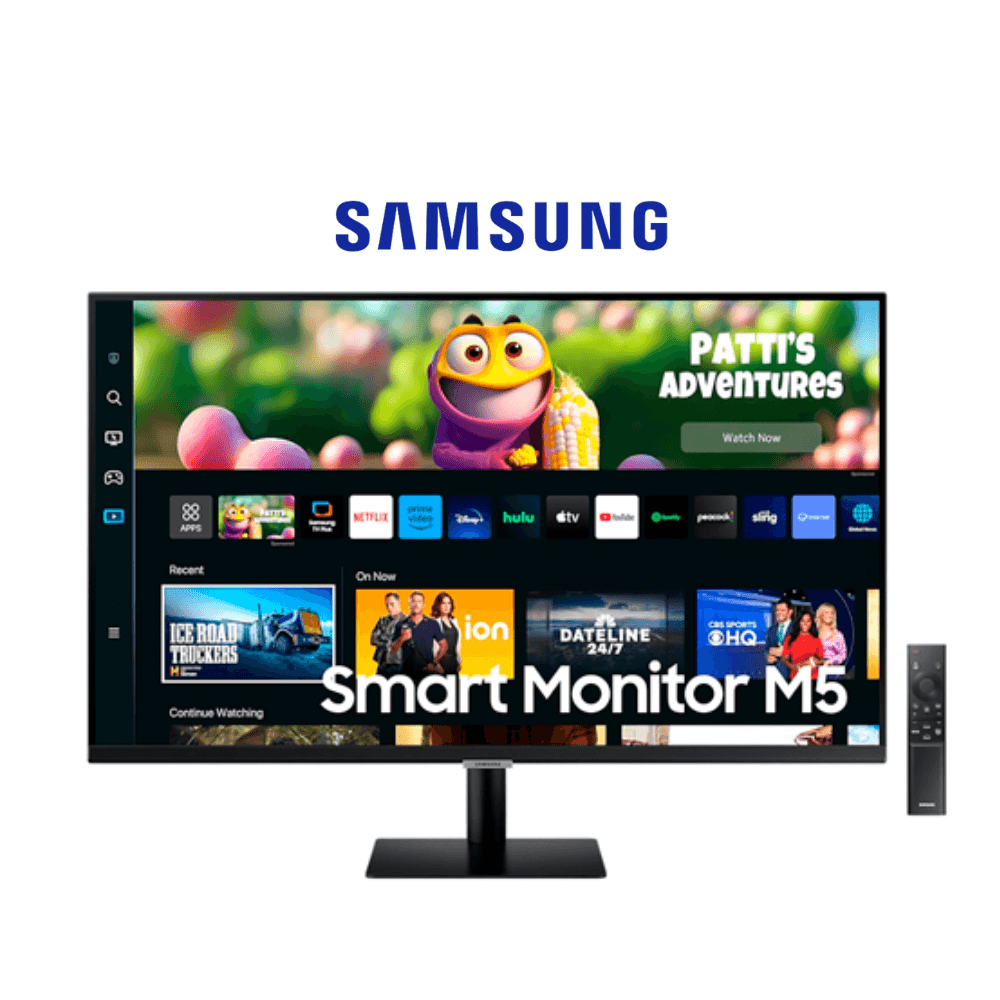 Monitor SAMSUNG Inteligente M5 de 32"" LS32CM502ELXPE - FHD - Apps / Wifi / BT