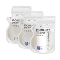 Bolsas de almacenamiento para leche materna Momcozy con sensor de Temperatura 8 oz - Cj x 120 unds