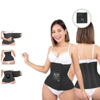 Faja reloj de arena negro Talla 3XL