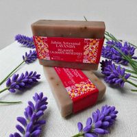 JABON DE LAVANDA ARTESANAL DE GLICERINA 100 GR.