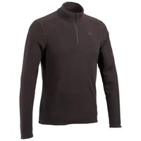 Forro polar de montaña y trekking Hombre Quechua MH100 - Negro Talla M