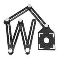 Regla Plegable Ajustable de 6 piezas Wadfow