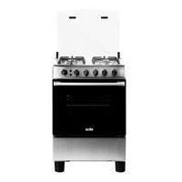 Cocina Sole 4 Hornillas 60 cm COSOL027 - Capacidad de Horno 69L  - !OFERTA!