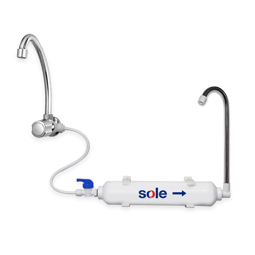 Purificador En Línea Sobre Lav Premium Sole FILSOL018C