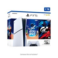 Paquete de consola PlayStation®5 Slim Estándar con ASTRO BOT y Gran Turismo 7
