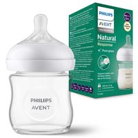 Biberon para Recien Nacido Avent Natural 3.0 de 120 ml con tetina 0M+ - NUEVO