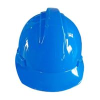 Casco de seguridad con ratchet Azul Thunder