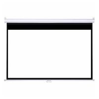 Pantalla Ecran Teros TE-9062W para proyector 100"" manual, retráctil, blanco mate